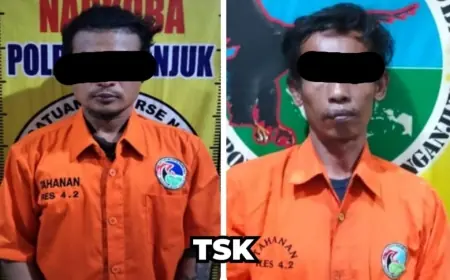 Bongkar Jaringan 2 Pengedar Narkoba, Polres Nganjuk Telusuri Pemasok ke Bandar Besar