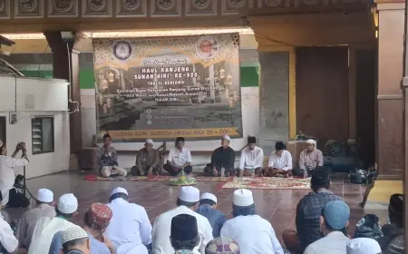 Kaum Giri Gelar Tahlil Bersama di Haul ke-520 Kanjeng Sunan Giri