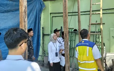 Belajar dari Insiden Ponpes Al Khoziny, Dirjen Cipta Karya PUPR Tinjau Ponpes Denanyar Jombang