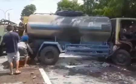 Rem Blong, 6 Kendaraan Terlibat Kecelakaan di Jalur Malang–Surabaya