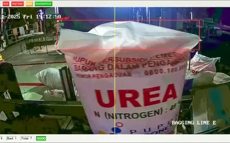 Pupuk Petrokimia Gresik Integrasikan AI dan IOT untuk Optimalkan Pengantongan Produksi 6,4 Juta Ton