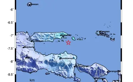 Gempabumi Tektonik M5,0 Guncang Sumenep dan Pulau Sapudi, Tak Berpotensi Tsunami