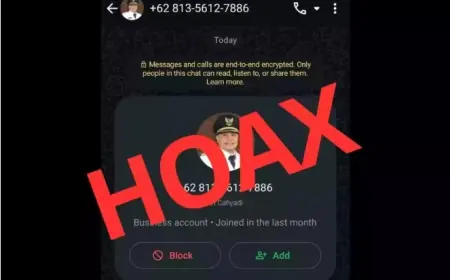Waspadai Penipuan WhatsApp Catut Nama Wali Kota Surabaya Eri Cahyadi
