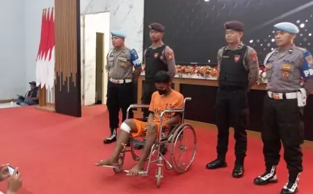 Baru Dua Bulan Keluar Bui, Residivis Begal Kembali Beraksi di 18 TKP Kena Tembak Polisi