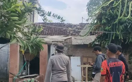 Tujuh Rumah di Bondowoso Rusak Diterjang Angin Kencang