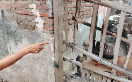 Rumah Janda di Kencong Jember Nyaris Terbakar, Diduga Ulah OTK
