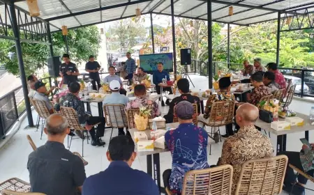 Silaturahmi Sambung Roso Jadi Wadah Penguat Kolaborasi Polisi dan Lurah di Kota Batu