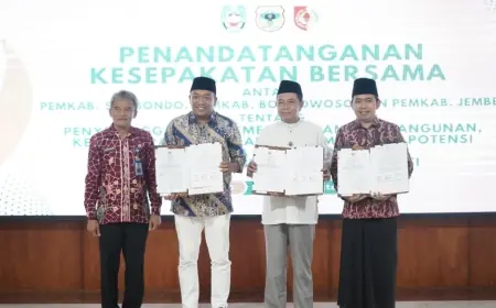 Bondowoso Dorong Pertumbuhan Ekonomi Regional Lewat Kerja Sama Aglomerasi dengan Jember dan Situbondo