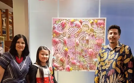 Bawakan Karya Bahan Daur Ulang, Nadine Fave Tampil Sebagai Finalis di 15th UOB Painting of The Year 2025