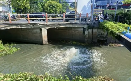 Semburan Gas di Rungkut Belum Reda, Tim Gabungan Terus Lakukan Penggalian Hingga Jumat Pagi