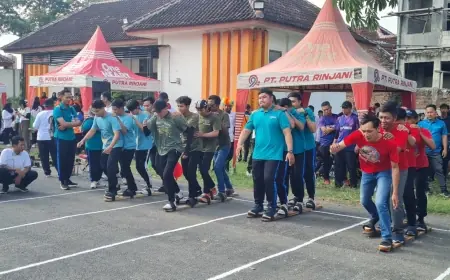 Ratusan Peserta Antusias Ikuti Festival Olahraga Tradisional di Tulungagung