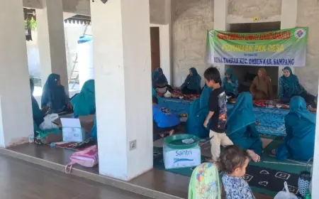 TP-PKK Desa Tambak Dorong Kader Lebih Profesional lewat Pembinaan