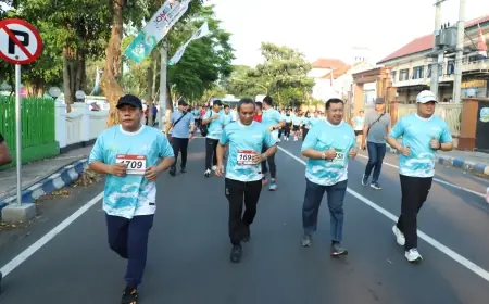Jombang Adhyaksa Playon 2025: Kampanye Hidup Sehat Jadi Fokus Utama Perayaan Jombang Fest