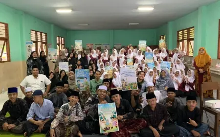 Puluhan Santri di Tiga Ponpes di Mojokerto Diasah Ketahanan Mental dan Empatinya