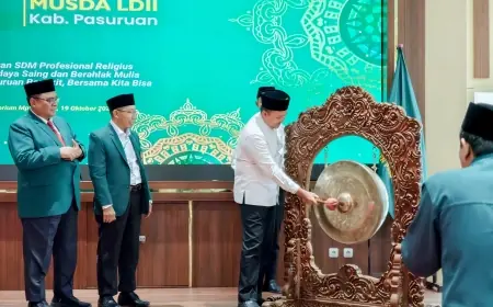 Mas Bupati Rusdi Titipkan Toleransi dan Kerukunan Antar Umat Beragama Yang Harus Tetap Terjaga Saat Membuka Musda LDII
