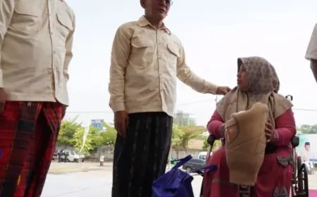 Momentum Hari Santri Nasional 2025, Wakil Bupati Pasuruan Hadiahkan Kaki Palsu bagi 13 Penyandang Disabilitas