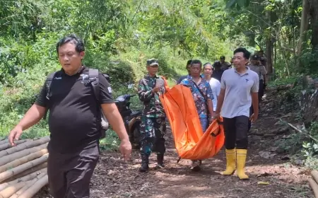 Penemuan Kerangka Manusia di Bukit Pletes Sidomulyo, Diduga Sudah Lebih dari Setahun