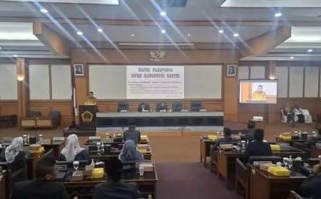 Pemkab Gresik Serahkan Rancangan KUA-PPAS ke DPRD, PAD Dirancang Rp1,5 Triliun