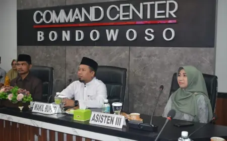 Bondowoso Lolos Tahapan Presentasi Keterbukaan Informasi Publik Jawa Timur 2025
