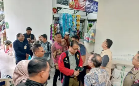 Deputi Bapanas Turun Lapangan Awasi Harga Beras di Kota Batu