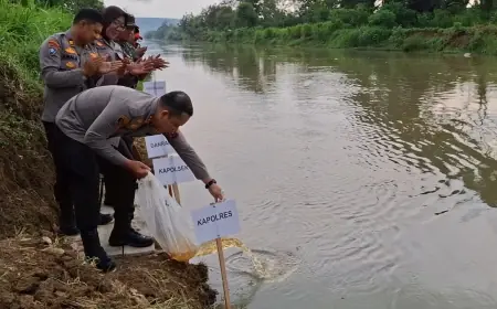 Baru 10 Desa di Tulungagung Yang Memiliki Perdes Pelestarian Lingkungan, Kapolres Berikan Apresiasi