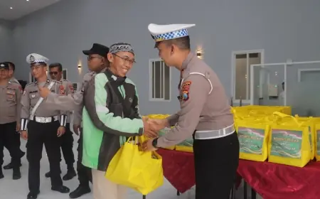 Driver Ojol di Blitar Diajak Bersinergi Jaga Kamtibmas