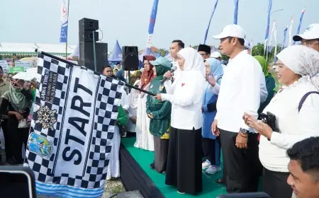 Semarak Hari Santri Nasional 2025, Bupati Yuhronur Tegaskan Komitmen Wujudkan Program “Lamongan  Nyantri”