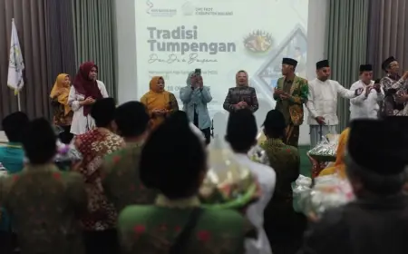 Wabup Malang Apresiasi Tradisi 99 Tumpeng FKDT di Hari Santri Nasional
