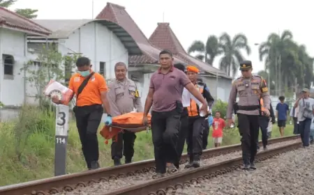 Perempuan Tewas Tertabrak KA Matarmaja di Blitar, Diduga Bunuh Diri