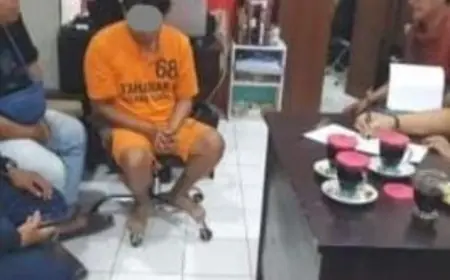 Polisi Nganjuk Amankan Tersangka Pencurian Diesel