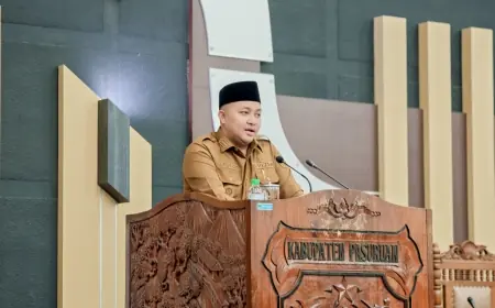 Terkait Penurunan TKD, Bupati Rusdi Sebut Pemkab Pasuruan Akan Selektif Kelola Anggaran