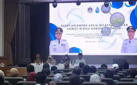 Musim Hujan, Petani di Gresik Siap Menampung Hujan untuk Irigasi Sawah
