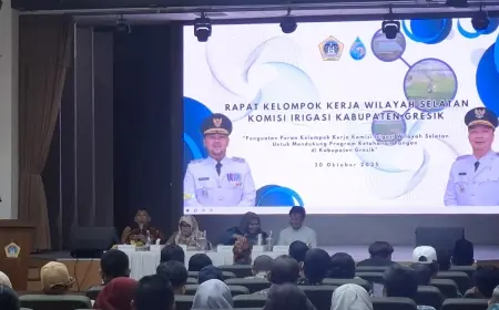 Komisi II DPRD Gresik Dorong Optimalisasi Waduk Irigasi