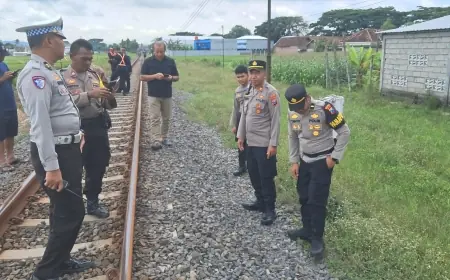 Pria Lansia Tewas Tertabrak KA Dhoho di Kepanjen Malang, Diduga Tak Dengar Klakson