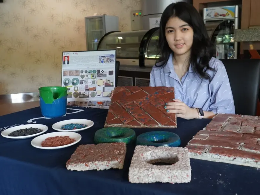 Kreativitas Anak Muda Surabaya Sulap Plastik Bekas Jadi Produk Interior Ramah Lingkungan
