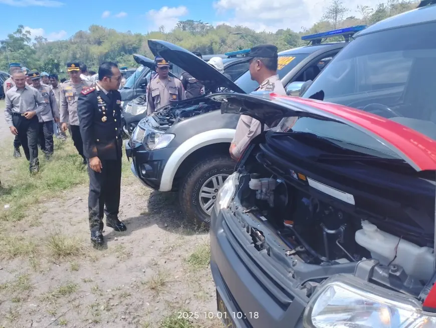 Penggunaan Sirine Tak Boleh Sembarangan, Kapolres Batu Ingatkan Anggotanya