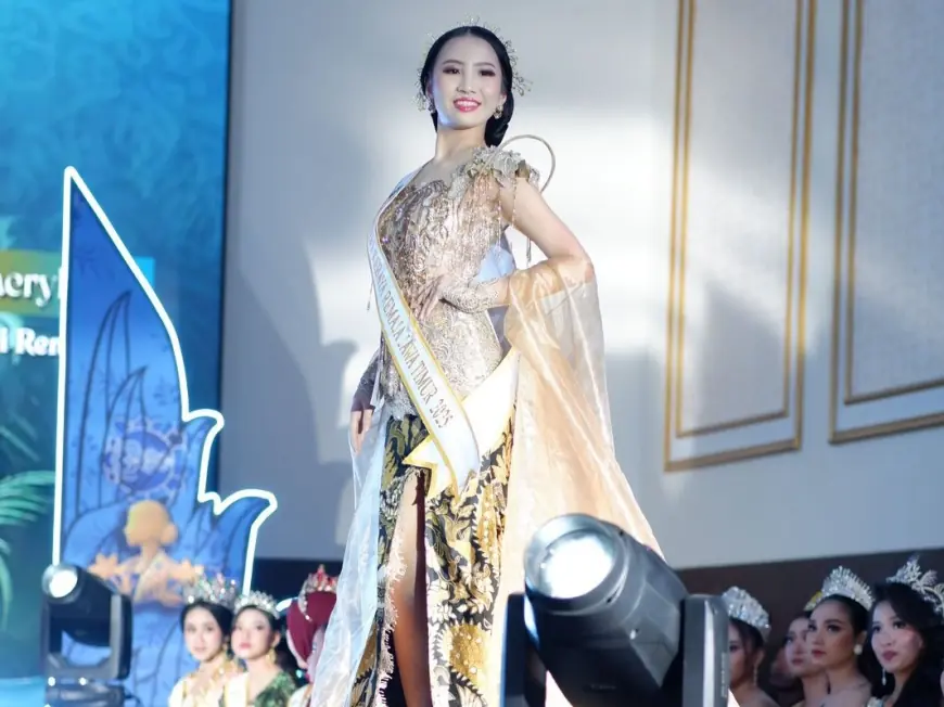 Siswa SMAK Frateran Surabaya Raih 4th Runner Up Puteri Kebaya Jawa Timur 2025