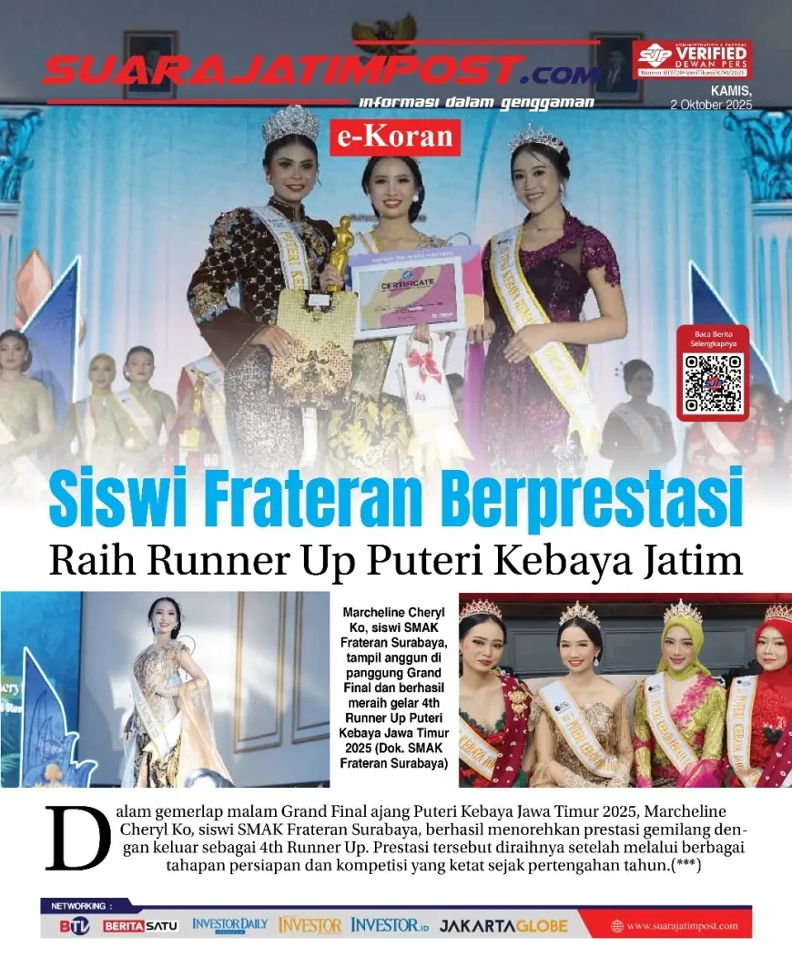 eKoran, Edisi Kamis, 02 Oktober 2025