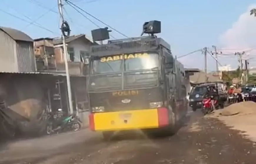 Polemik Debu di Proyek Jalan Brotonegoro Gresik, Polisi Turun Tangan