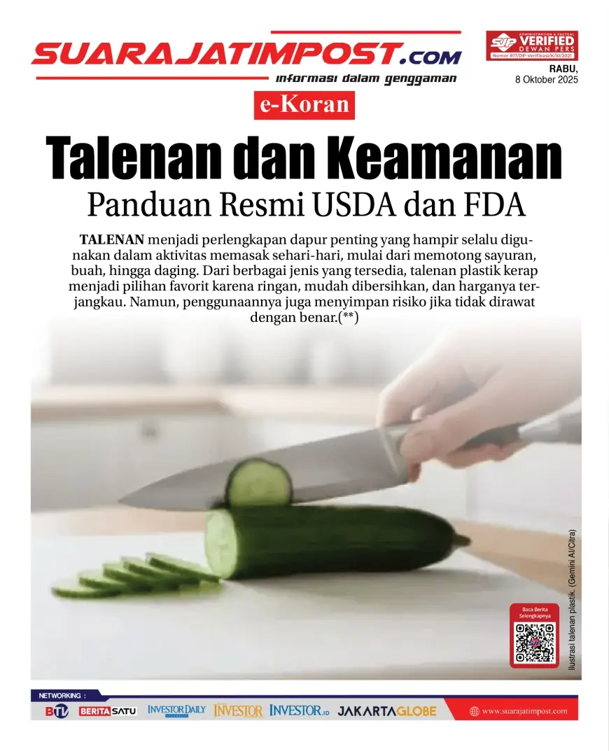 eKoran, Edisi Rabu, 08 Oktober 2025