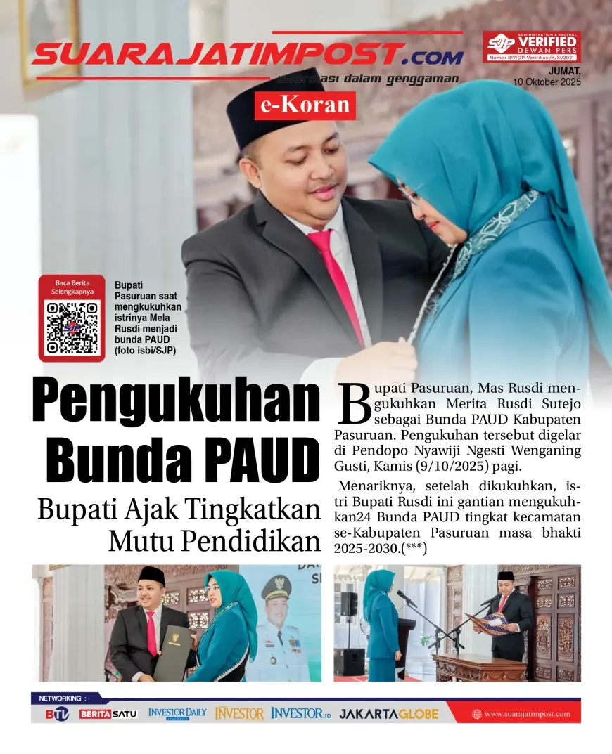 eKoran, Edisi Jumat, 10 Oktober 2025
