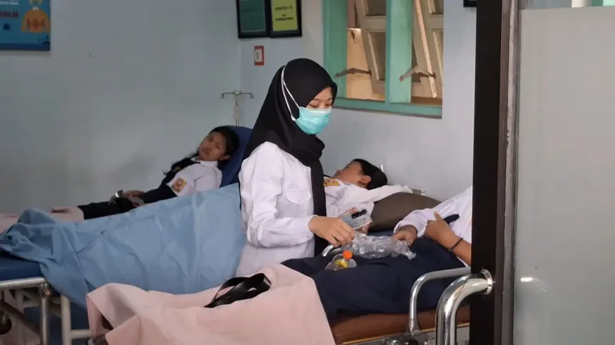 Puluhan Siswa SMPN 1 Boyolangu Tulungagung Diduga Keracunan Usai Santap MBG