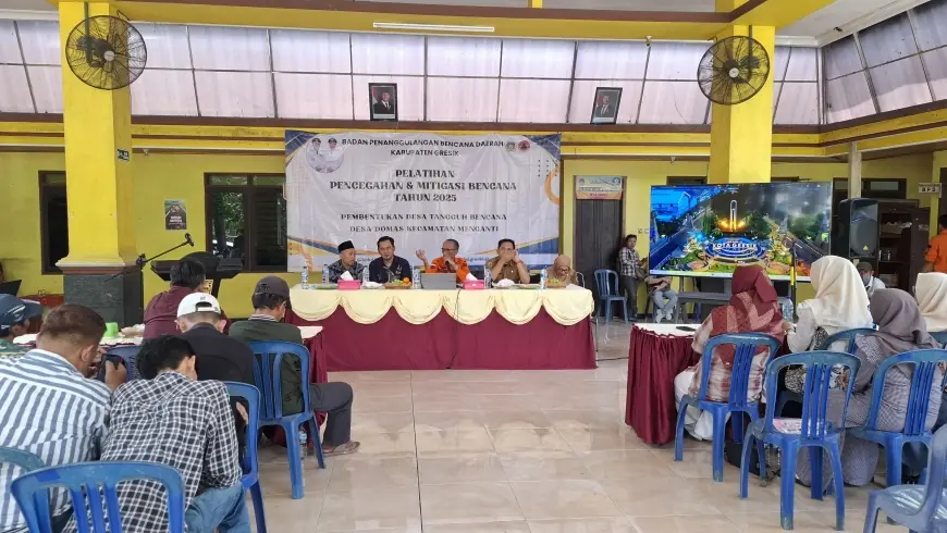 Wujudkan Nawakarsa Bupati Gresik, Warga Dilatih Tangguh Hadapi Bencana