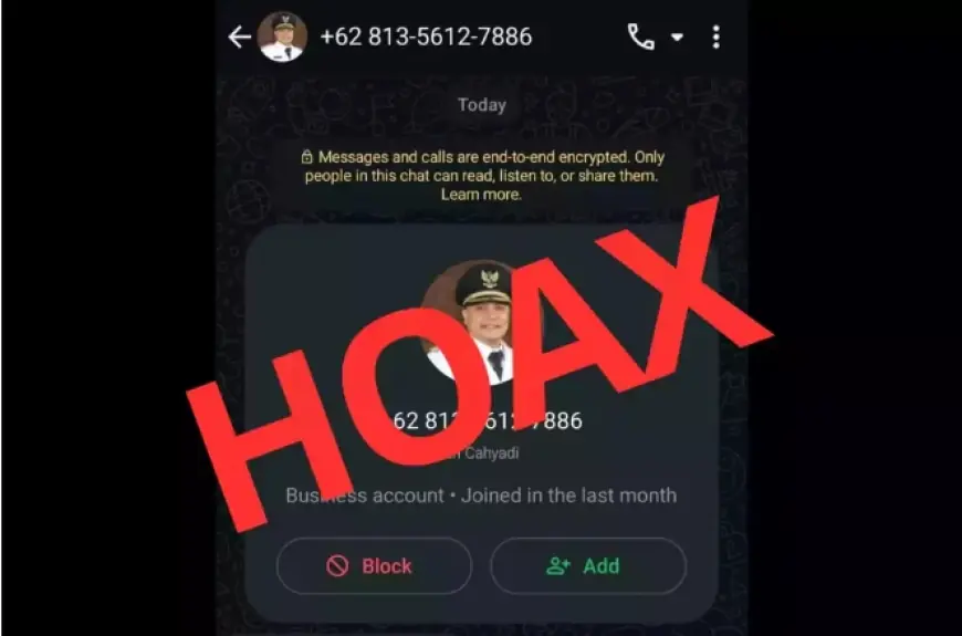 Waspadai Penipuan WhatsApp Catut Nama Wali Kota Surabaya Eri Cahyadi