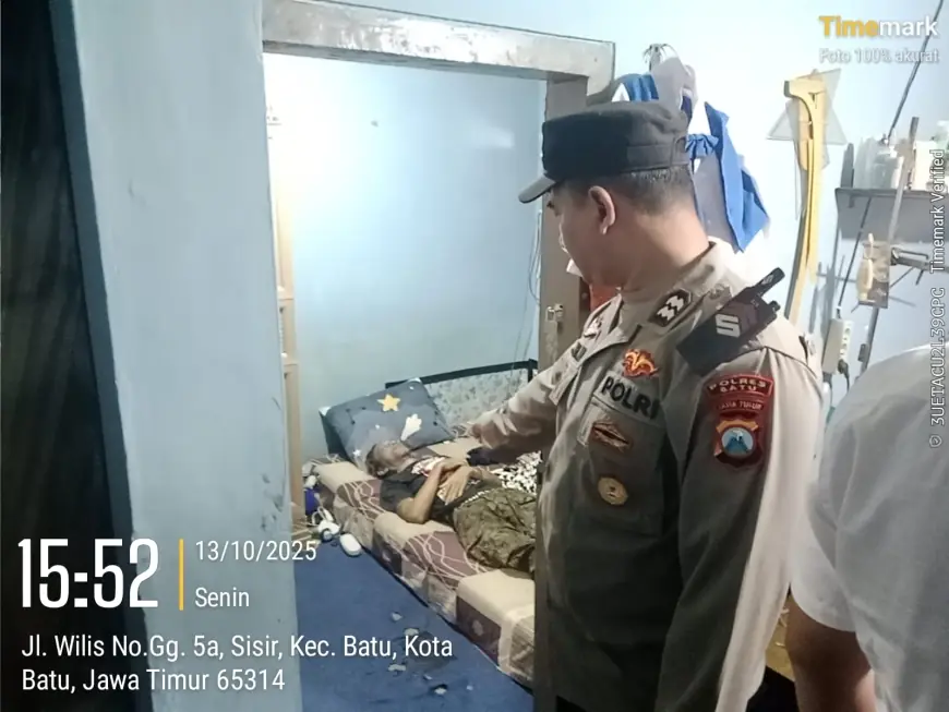 Warga Sisir Kota Batu Ditemukan Tewas Gantung Diri di Rumahnya