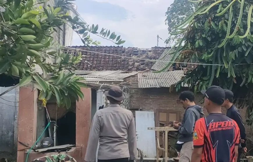 Tujuh Rumah di Bondowoso Rusak Diterjang Angin Kencang