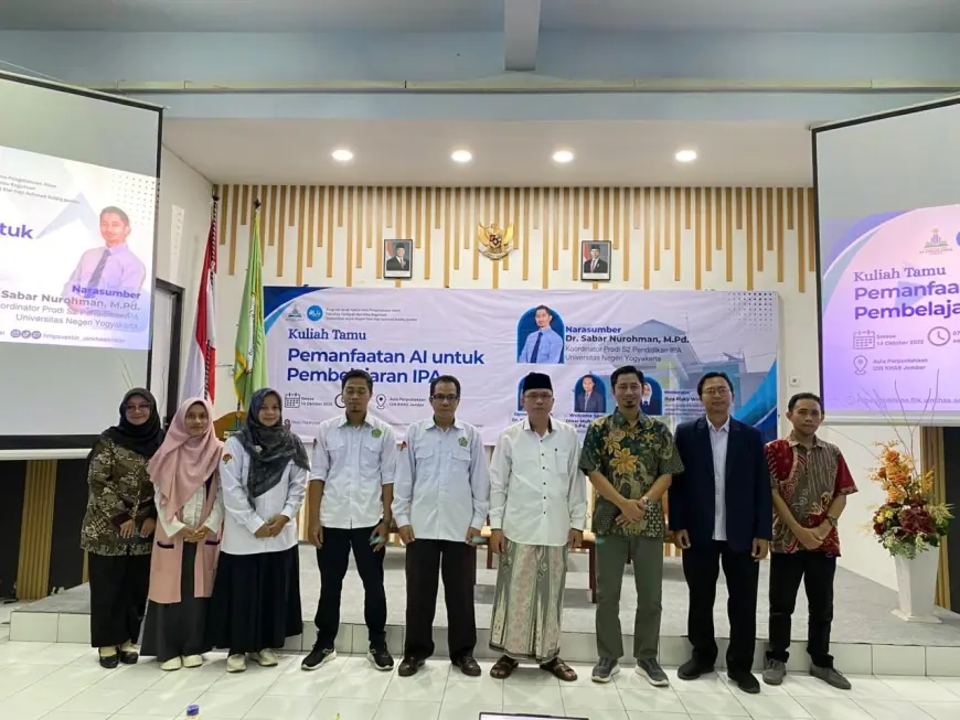 Gelar Seminar Nasional, UIN KHAS Jember Kupas Pemanfaatan AI untuk Guru IPA