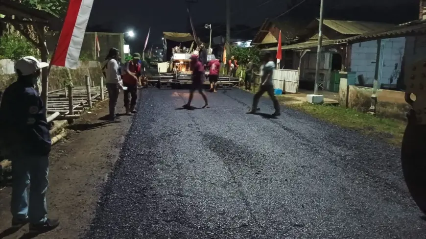 PU Bina Marga Malang Benahi Jalan Asrikaton–Banjararum, Kurangi Titik Kerusakan