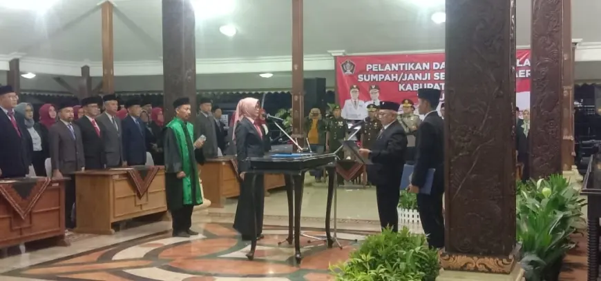 Khusna Lindarti Dilantik Jadi Sekda Definitif Setelah 3,5 Bulan Jadi Pj Sekda