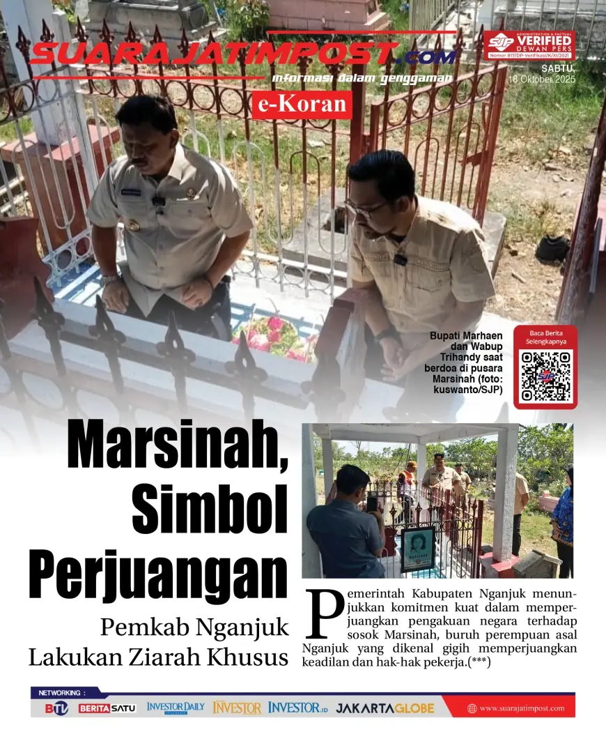 eKoran, Edisi Sabtu, 18 Oktober 2025